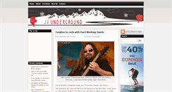 Desktop Screenshot of jhunderground.com