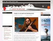 Tablet Screenshot of jhunderground.com